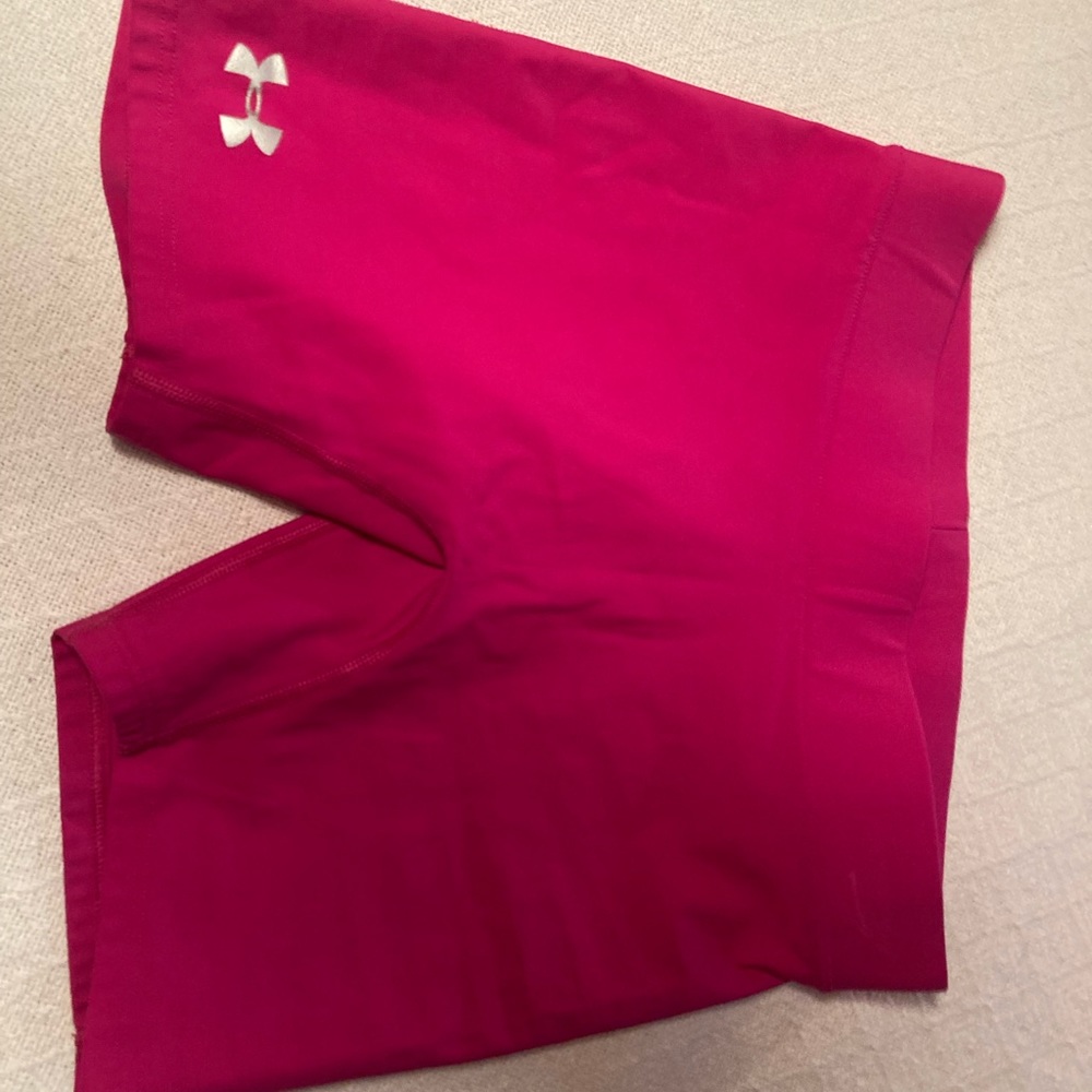 Pink Under Armor shorts